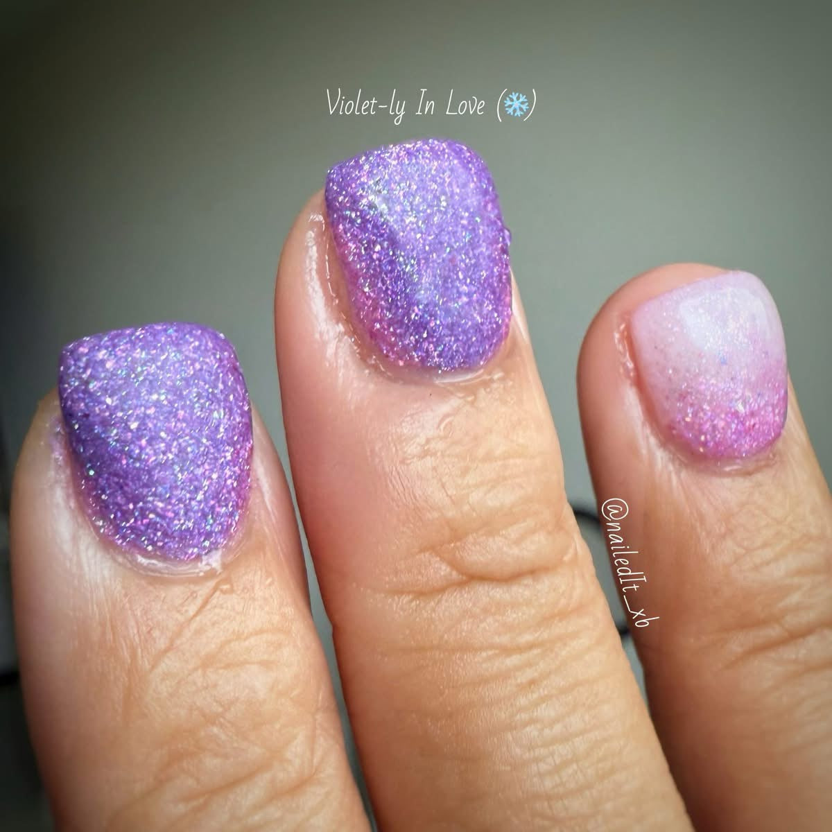 I'm Violet-ly In Love (thermal)