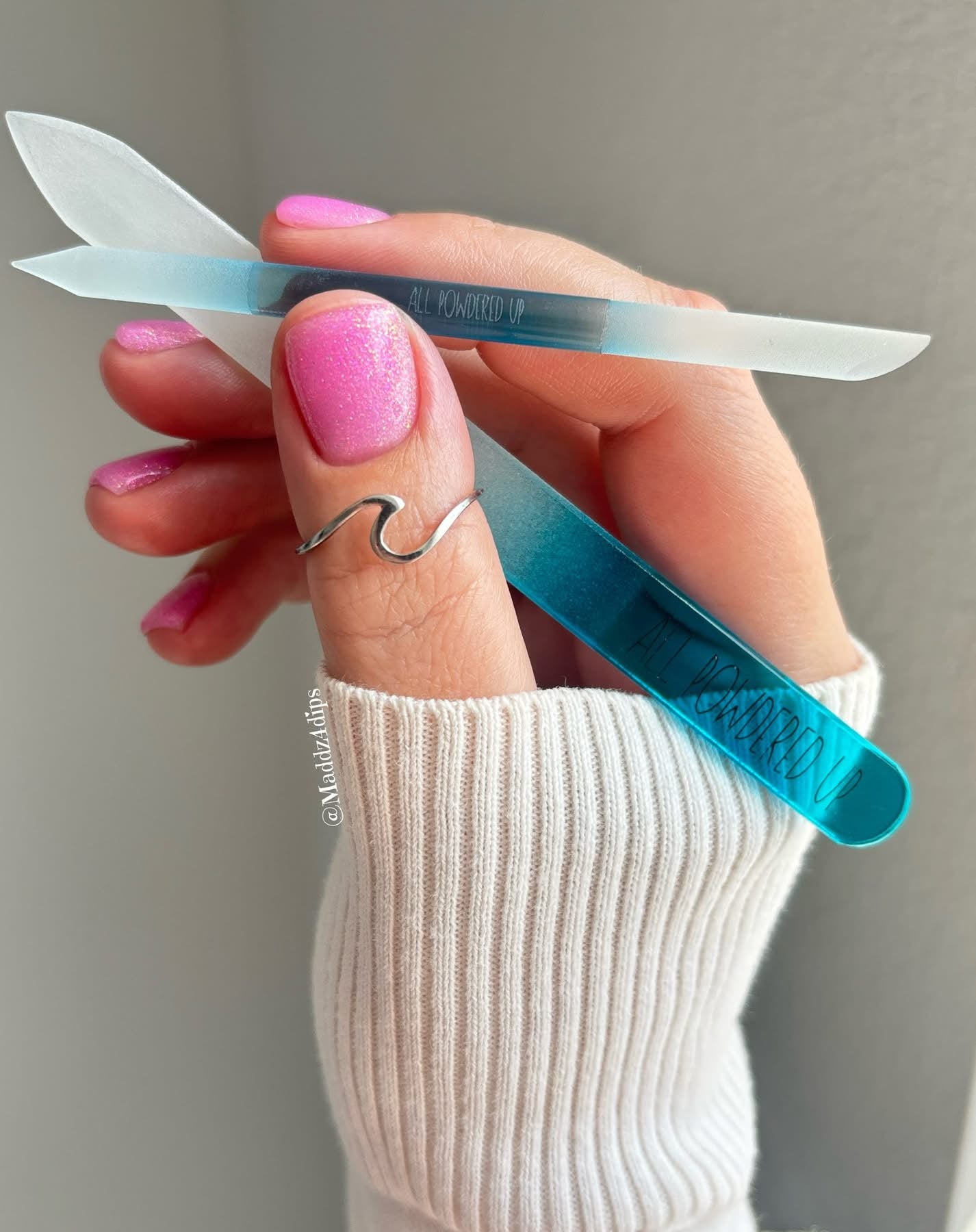 Glass Cuticle Pusher (set of 2)