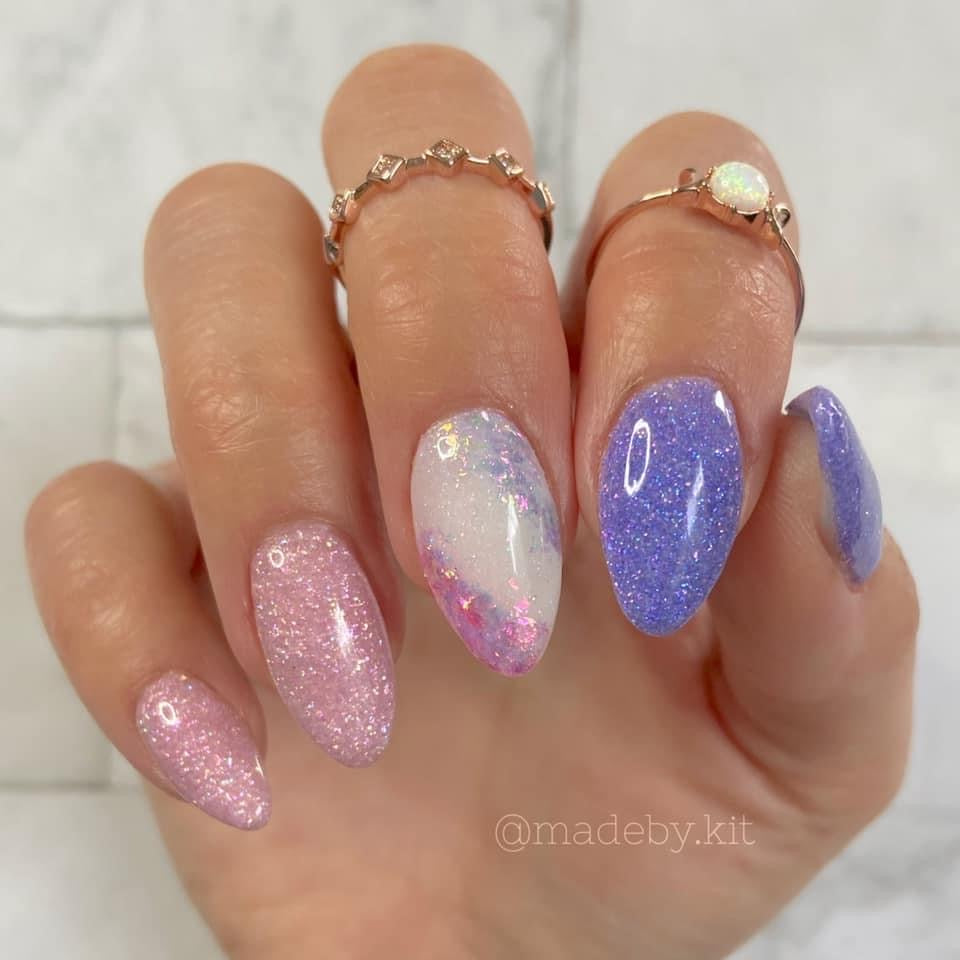Purple Rainbow Flakes