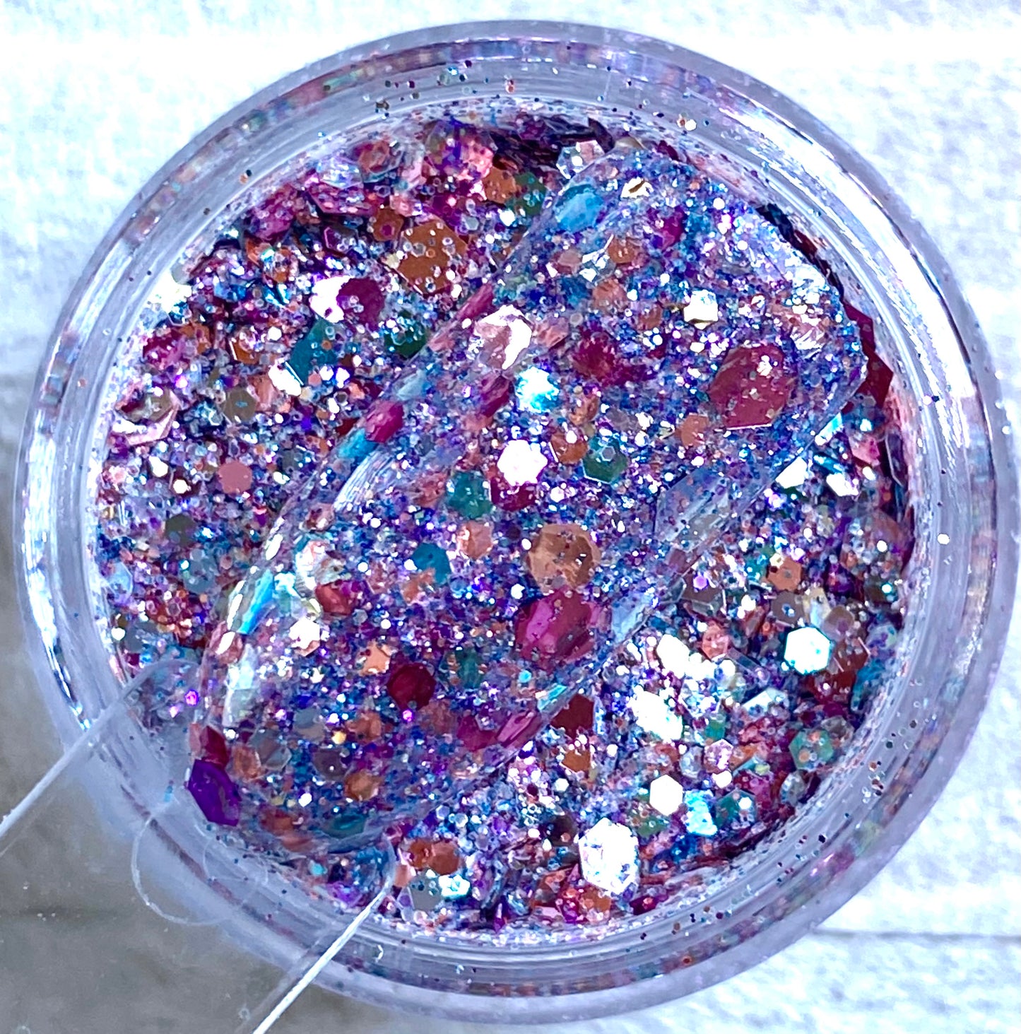 Raining Rainbow Glitter